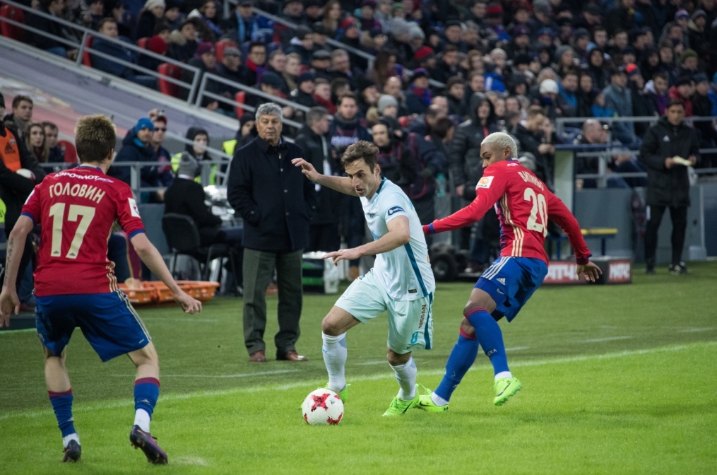 РОСГОССТРАХ-Чемпионат России 2016/2017,  ЦСКА — «Зенит»