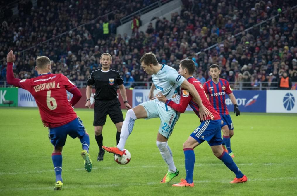 РОСГОССТРАХ-Чемпионат России 2016/2017,  ЦСКА — «Зенит»