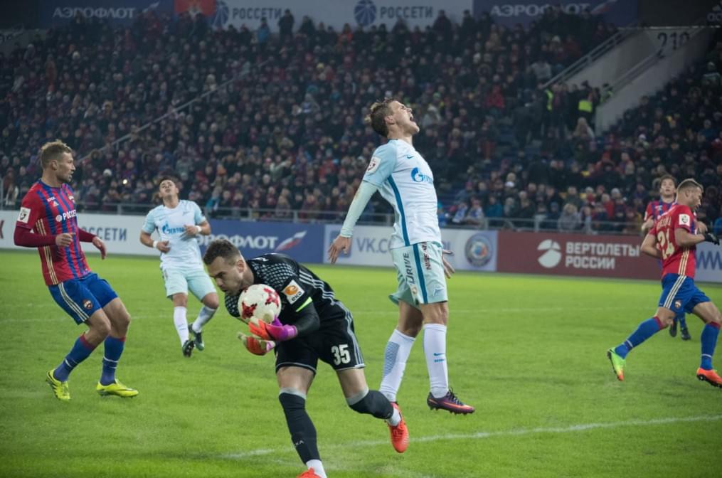 РОСГОССТРАХ-Чемпионат России 2016/2017,  ЦСКА — «Зенит»