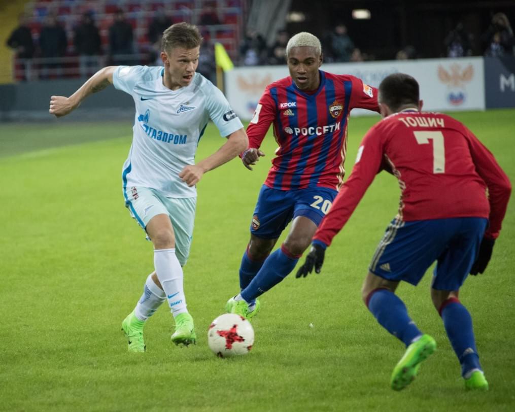 РОСГОССТРАХ-Чемпионат России 2016/2017,  ЦСКА — «Зенит»