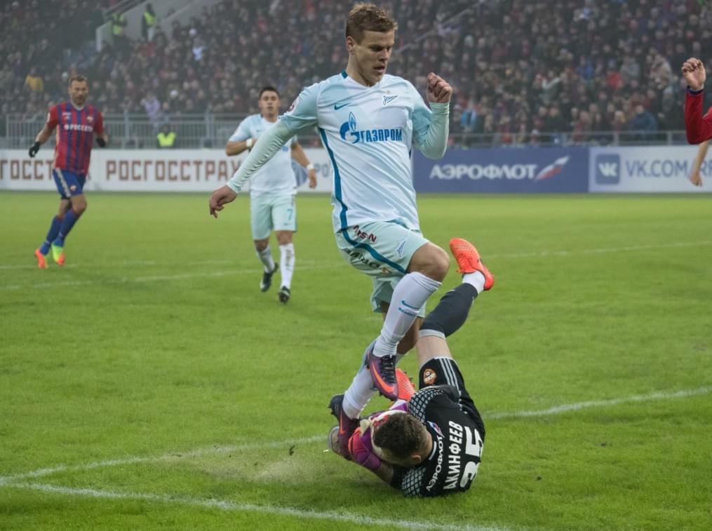 РОСГОССТРАХ-Чемпионат России 2016/2017,  ЦСКА — «Зенит»