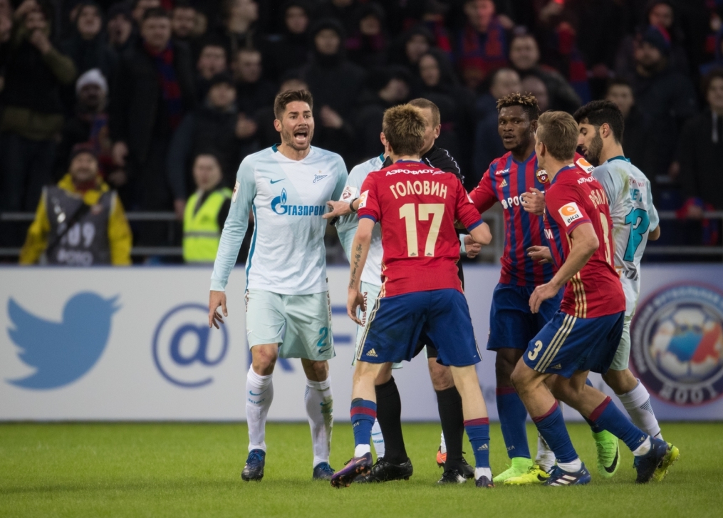 РОСГОССТРАХ-Чемпионат России 2016/2017,  ЦСКА — «Зенит»