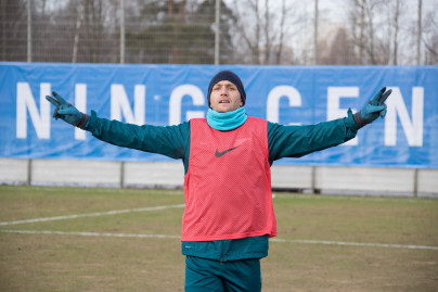 Тренировка «Зенита» перед матчем с «Амкар» — «Зенит»