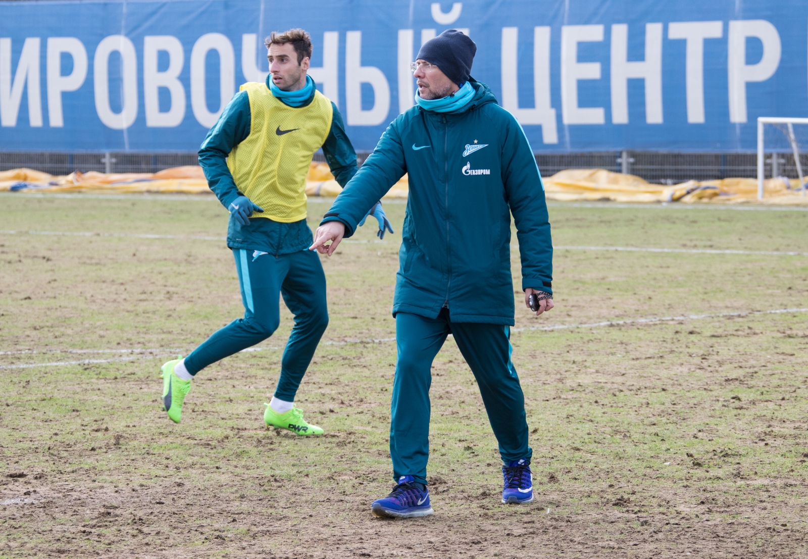 Тренировка «Зенита» перед матчем с «Амкар» — «Зенит»