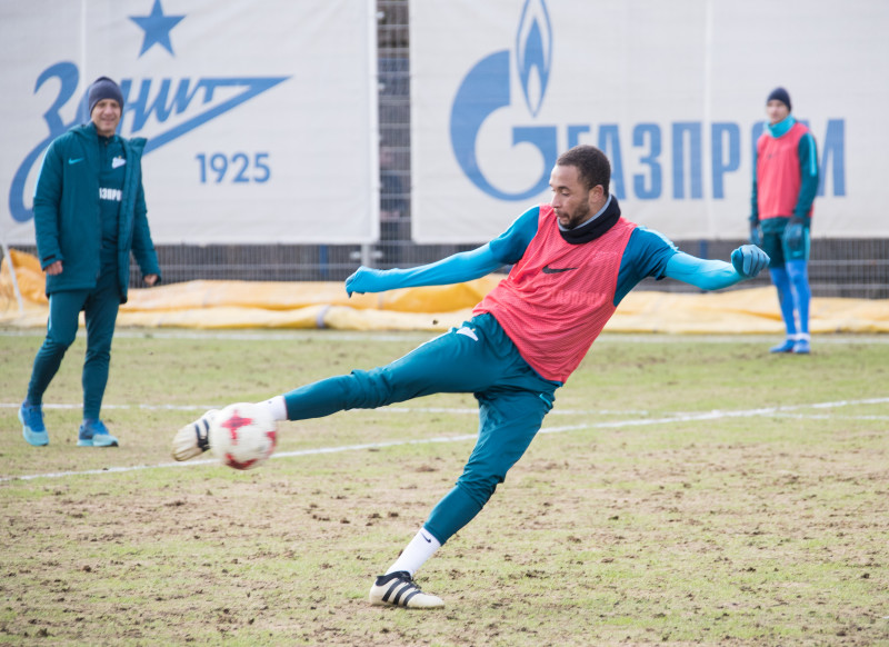 Тренировка «Зенита» перед матчем с «Амкар» — «Зенит»