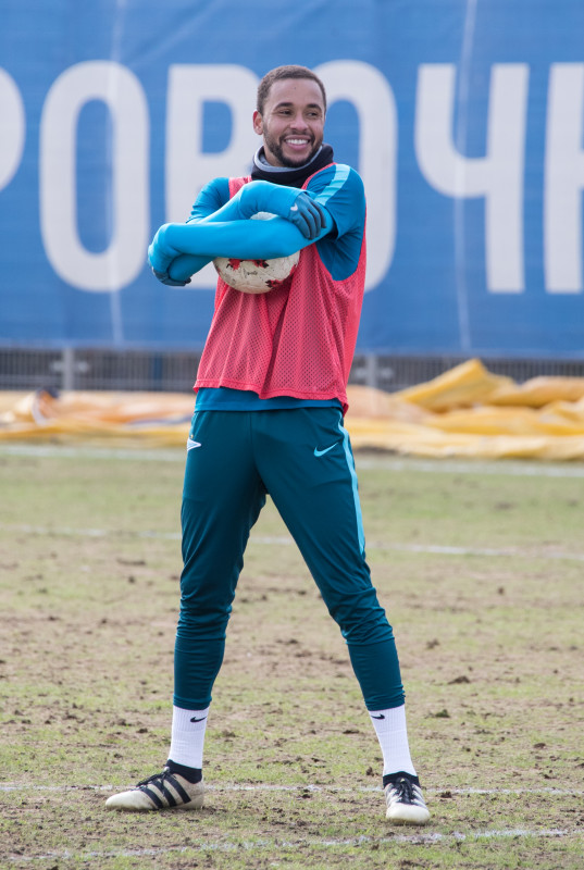 Тренировка «Зенита» перед матчем с «Амкар» — «Зенит»