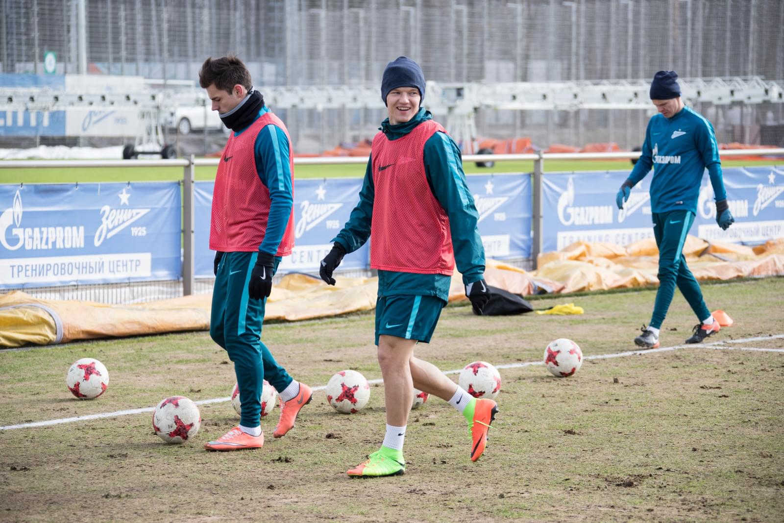 Тренировка «Зенита» перед матчем с «Амкар» — «Зенит»