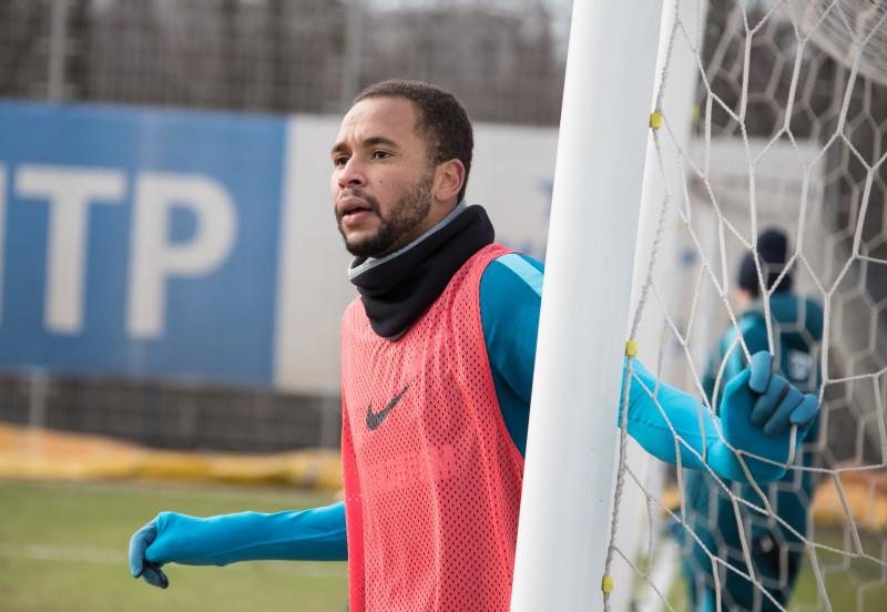 Тренировка «Зенита» перед матчем с «Амкар» — «Зенит»