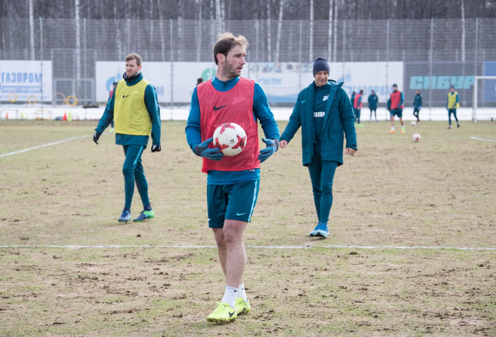 Тренировка «Зенита» перед матчем с «Амкар» — «Зенит»