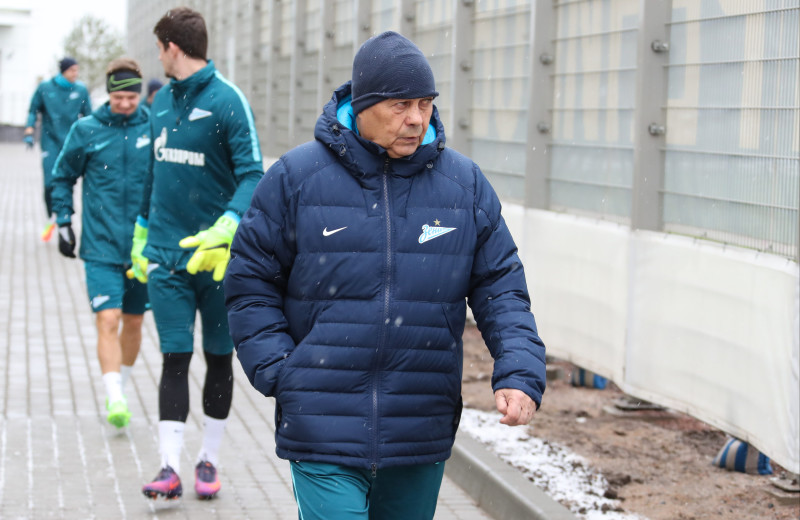 Открытая тренировка «Зенита» перед матчем с ФК «Амкар»