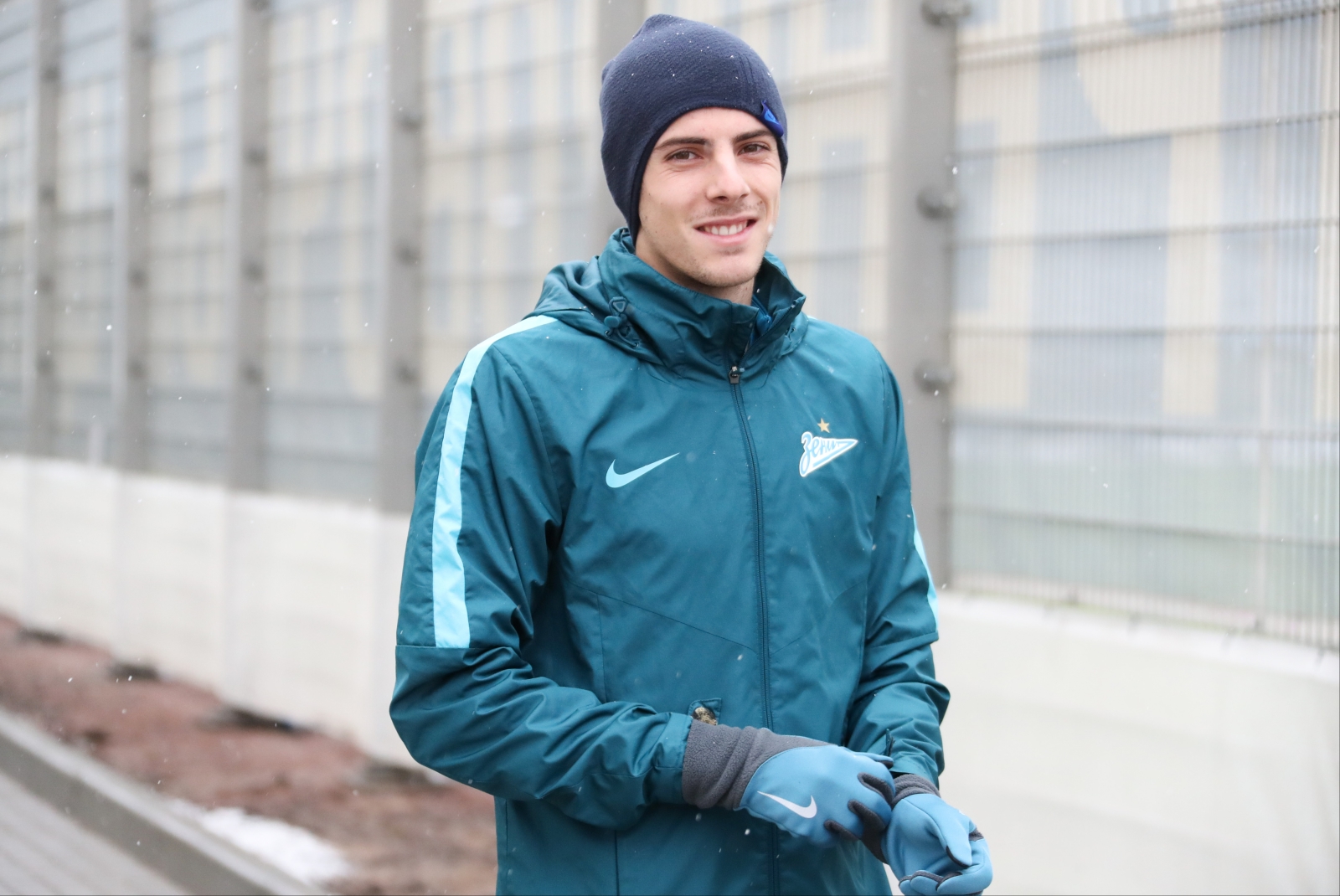 Открытая тренировка «Зенита» перед матчем с ФК «Амкар»