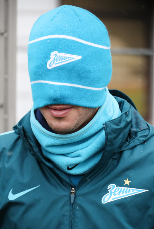 Открытая тренировка «Зенита» перед матчем с ФК «Амкар»