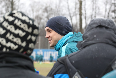 Открытая тренировка «Зенита» перед матчем с ФК «Амкар»