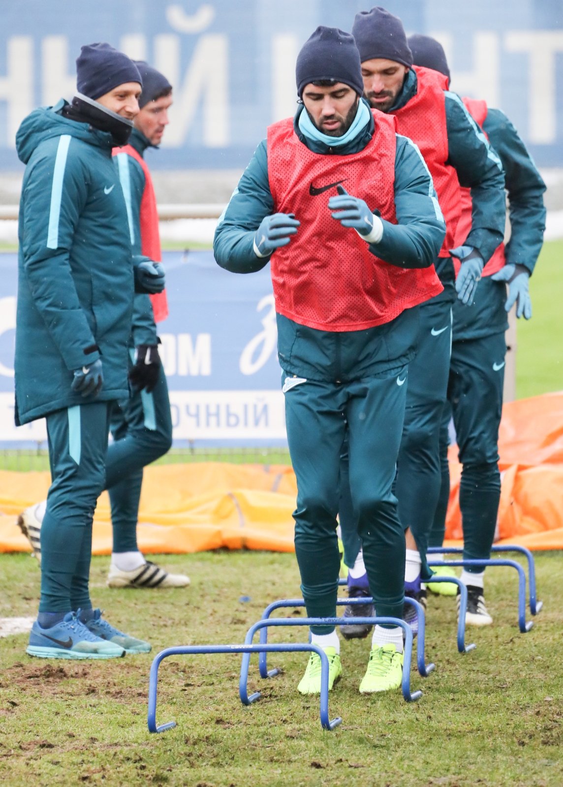 Открытая тренировка «Зенита» перед матчем с ФК «Амкар»