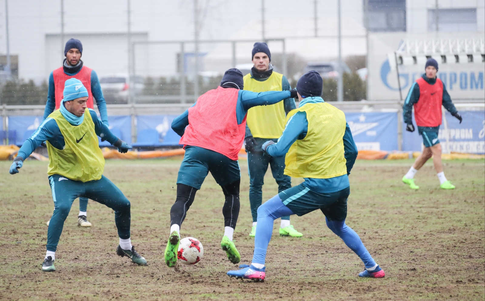Открытая тренировка «Зенита» перед матчем с ФК «Амкар»