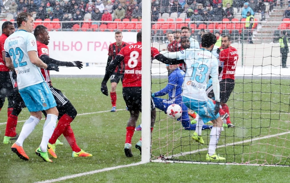 РОСГОССТРАХ-Чемпионат России 2016/17, 19-й тур, «Амкар» — «Зенит»