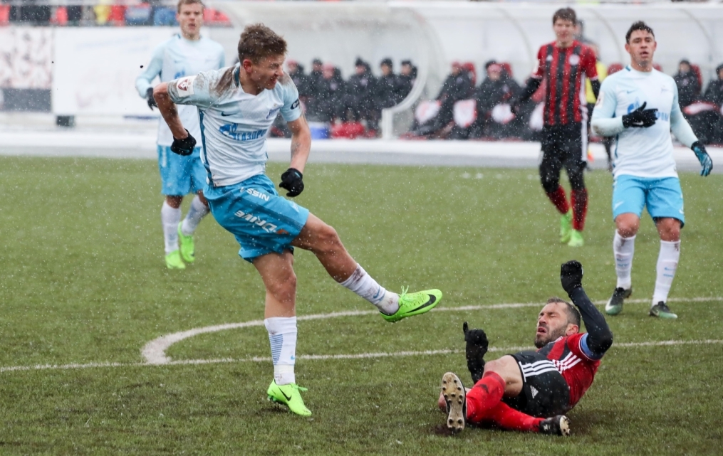 РОСГОССТРАХ-Чемпионат России 2016/17, 19-й тур, «Амкар» — «Зенит»