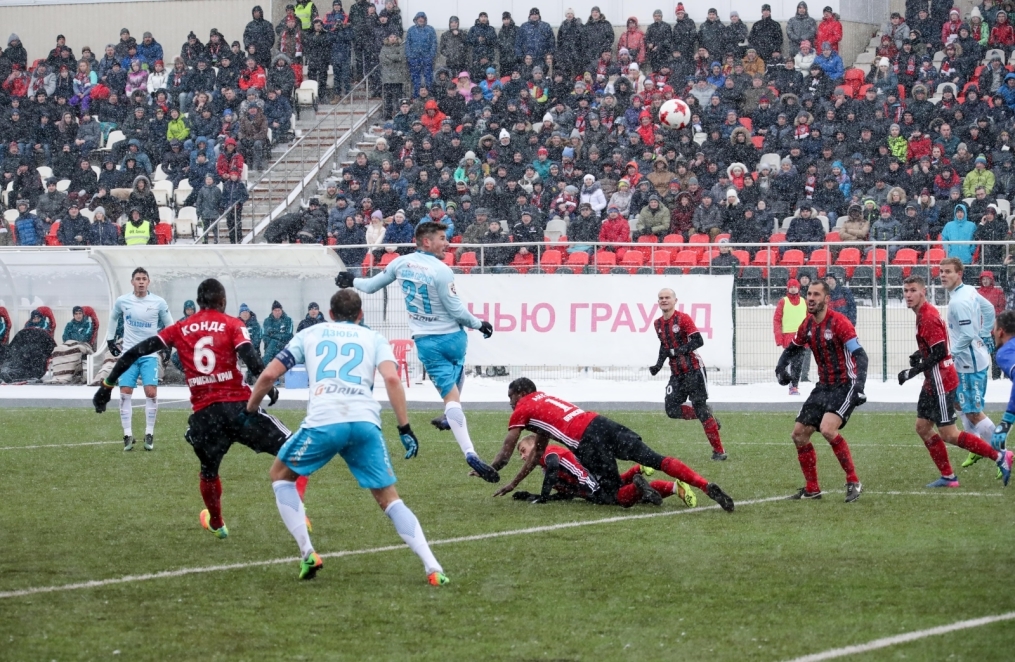 РОСГОССТРАХ-Чемпионат России 2016/17, 19-й тур, «Амкар» — «Зенит»