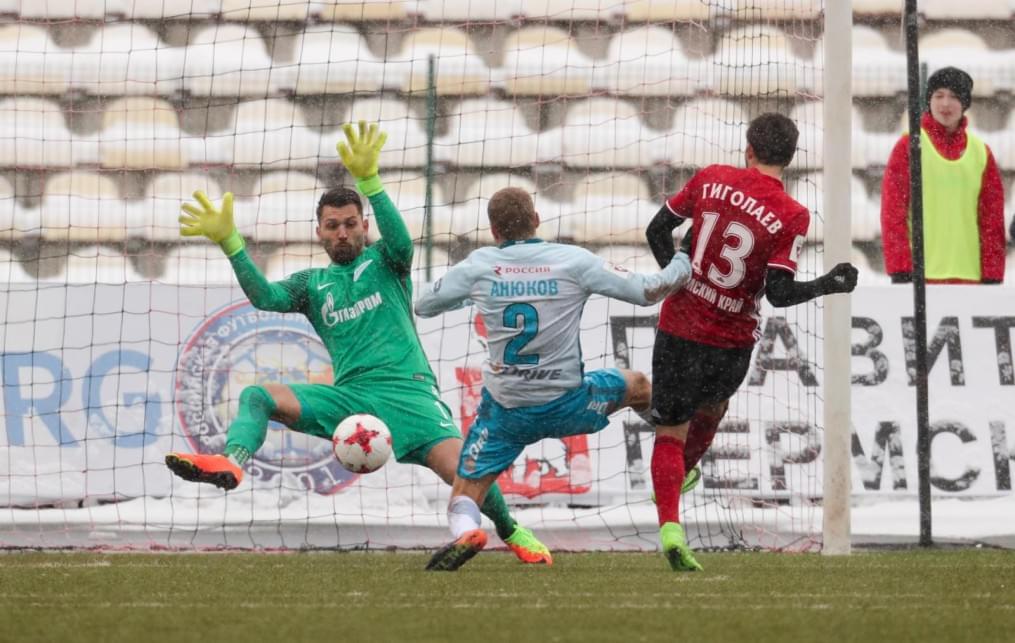 РОСГОССТРАХ-Чемпионат России 2016/17, 19-й тур, «Амкар» — «Зенит»