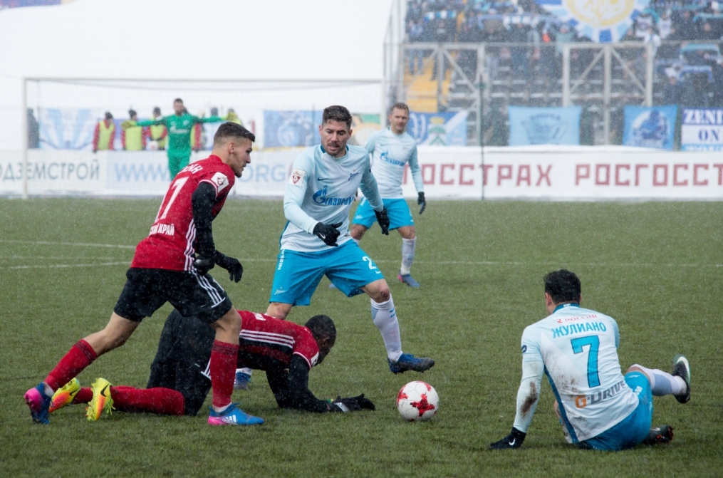 РОСГОССТРАХ-Чемпионат России 2016/17, 19-й тур, «Амкар» — «Зенит»