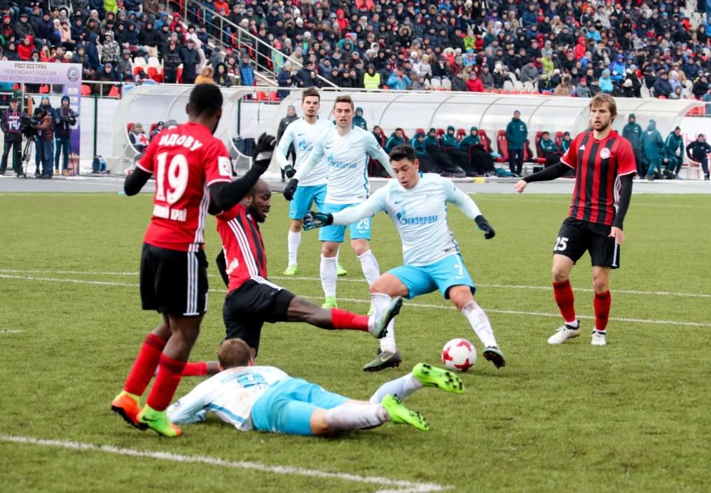 РОСГОССТРАХ-Чемпионат России 2016/17, 19-й тур, «Амкар» — «Зенит»
