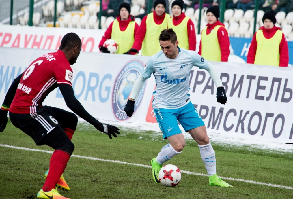 РОСГОССТРАХ-Чемпионат России 2016/17, 19-й тур, «Амкар» — «Зенит»