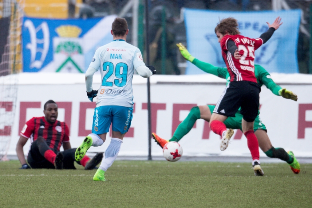 РОСГОССТРАХ-Чемпионат России 2016/17, 19-й тур, «Амкар» — «Зенит»