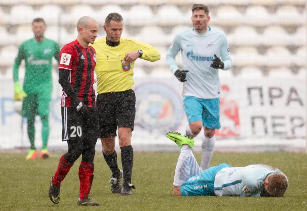 РОСГОССТРАХ-Чемпионат России 2016/17, 19-й тур, «Амкар» — «Зенит»