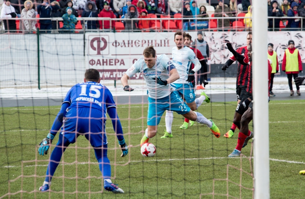 РОСГОССТРАХ-Чемпионат России 2016/17, 19-й тур, «Амкар» — «Зенит»