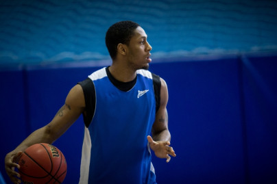 Тренировка БК Зенит перед матчем с ПАРМой