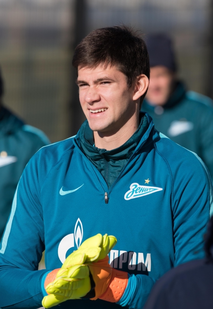 Утренняя тренировка «Зенита» перед матчем с «Арсеналом»