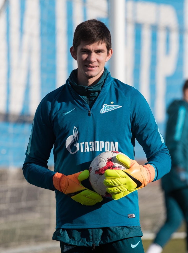 Утренняя тренировка «Зенита» перед матчем с «Арсеналом»