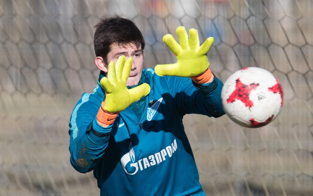 Утренняя тренировка «Зенита» перед матчем с «Арсеналом»