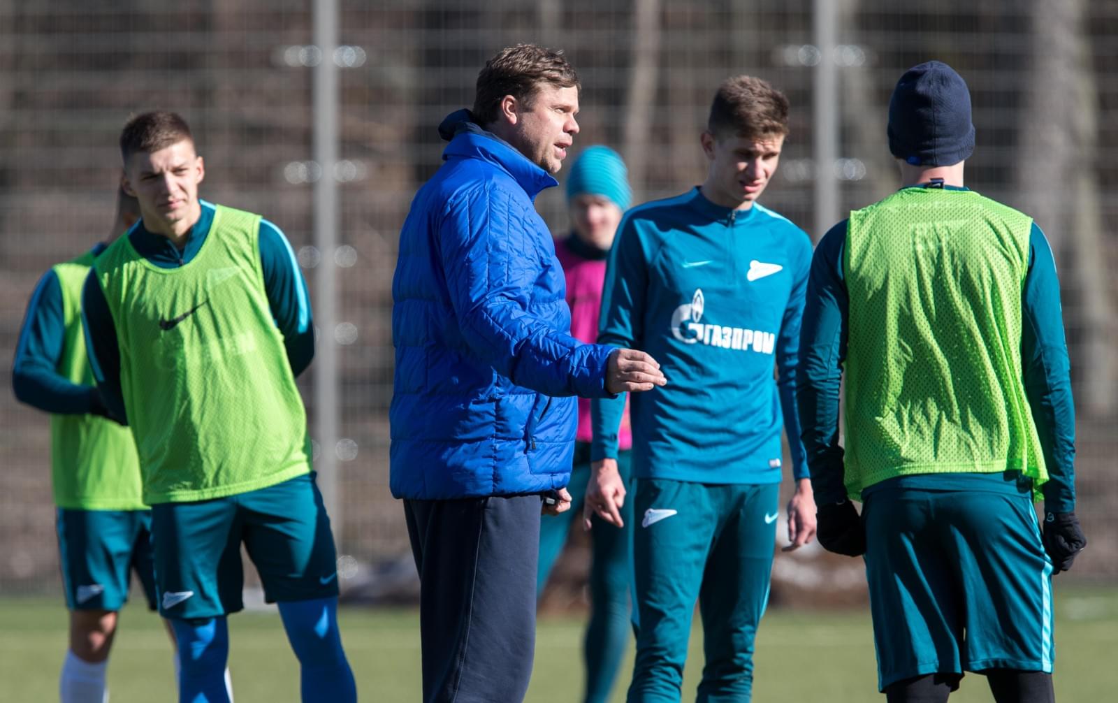 Тренировка «Зенита»-2 перед матчем со «Спартаком» (Нальчик)