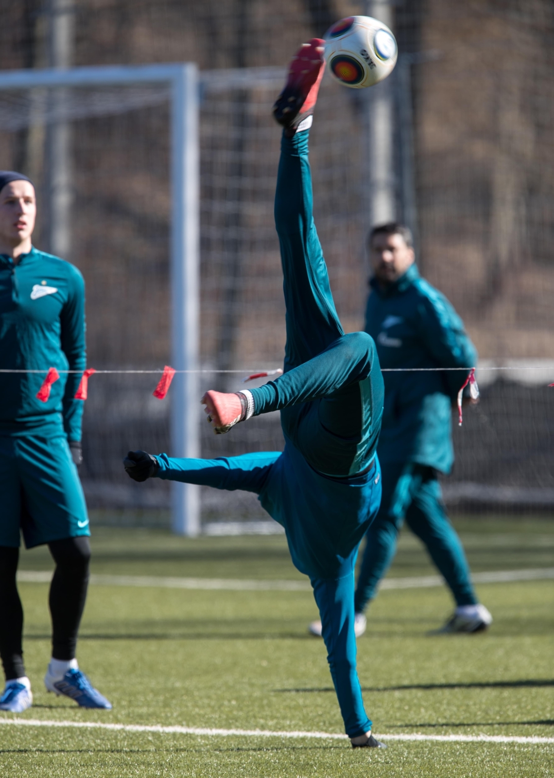 Тренировка «Зенита»-2 перед матчем со «Спартаком» (Нальчик)