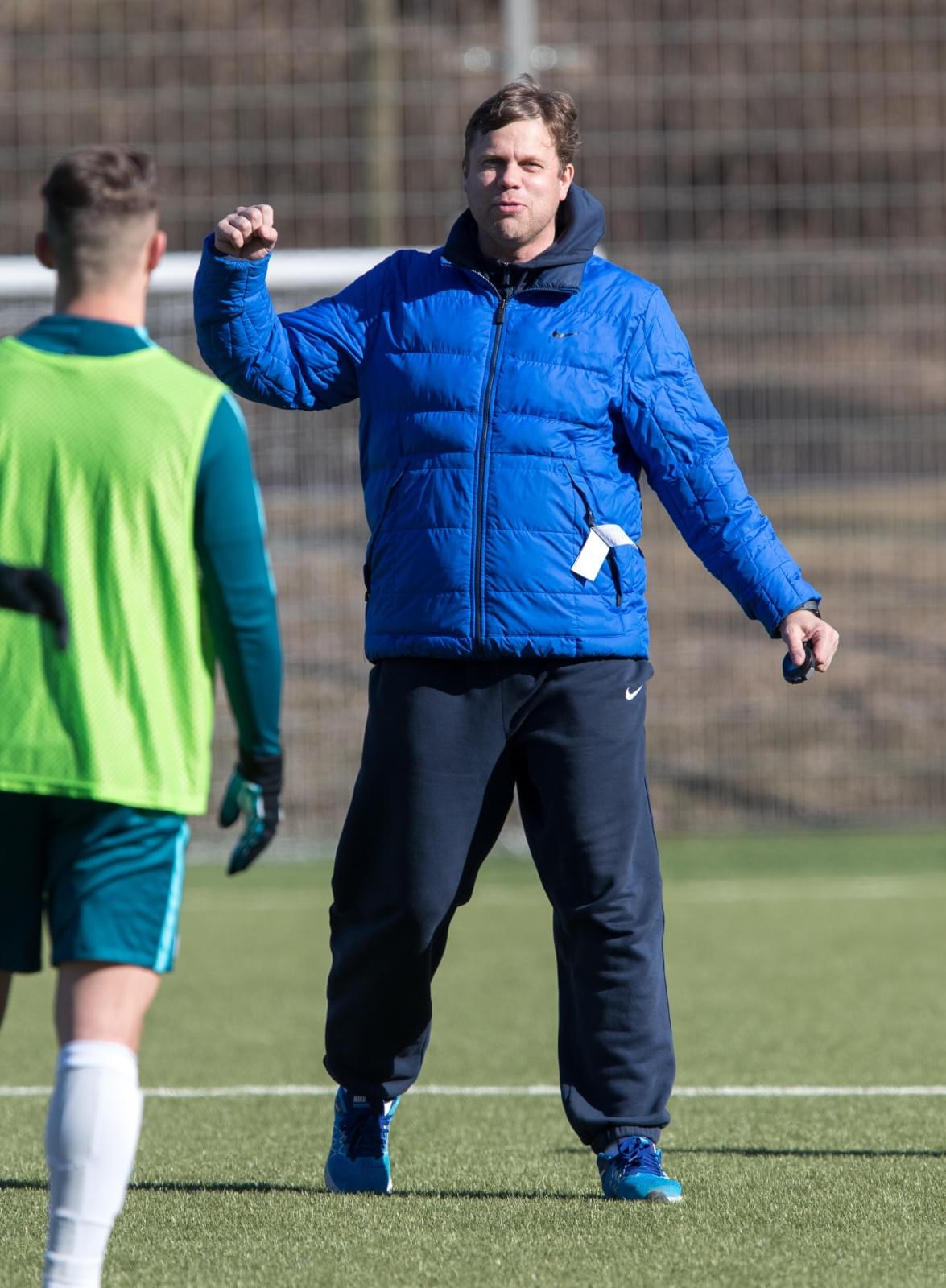 Тренировка «Зенита»-2 перед матчем со «Спартаком» (Нальчик)