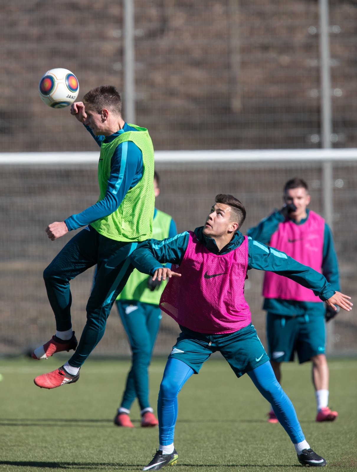 Тренировка «Зенита»-2 перед матчем со «Спартаком» (Нальчик)