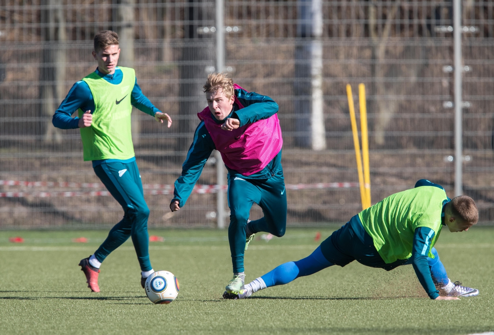 Тренировка «Зенита»-2 перед матчем со «Спартаком» (Нальчик)