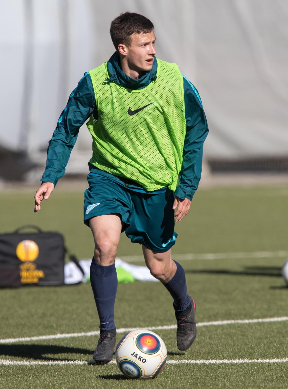 Тренировка «Зенита»-2 перед матчем со «Спартаком» (Нальчик)