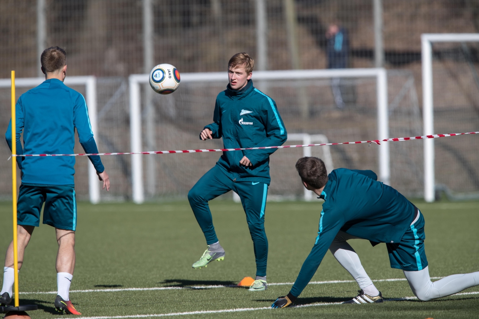 Тренировка «Зенита»-2 перед матчем со «Спартаком» (Нальчик)