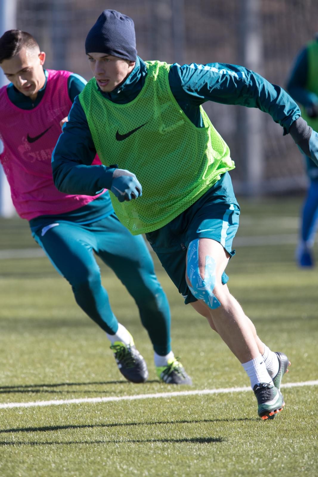 Тренировка «Зенита»-2 перед матчем со «Спартаком» (Нальчик)