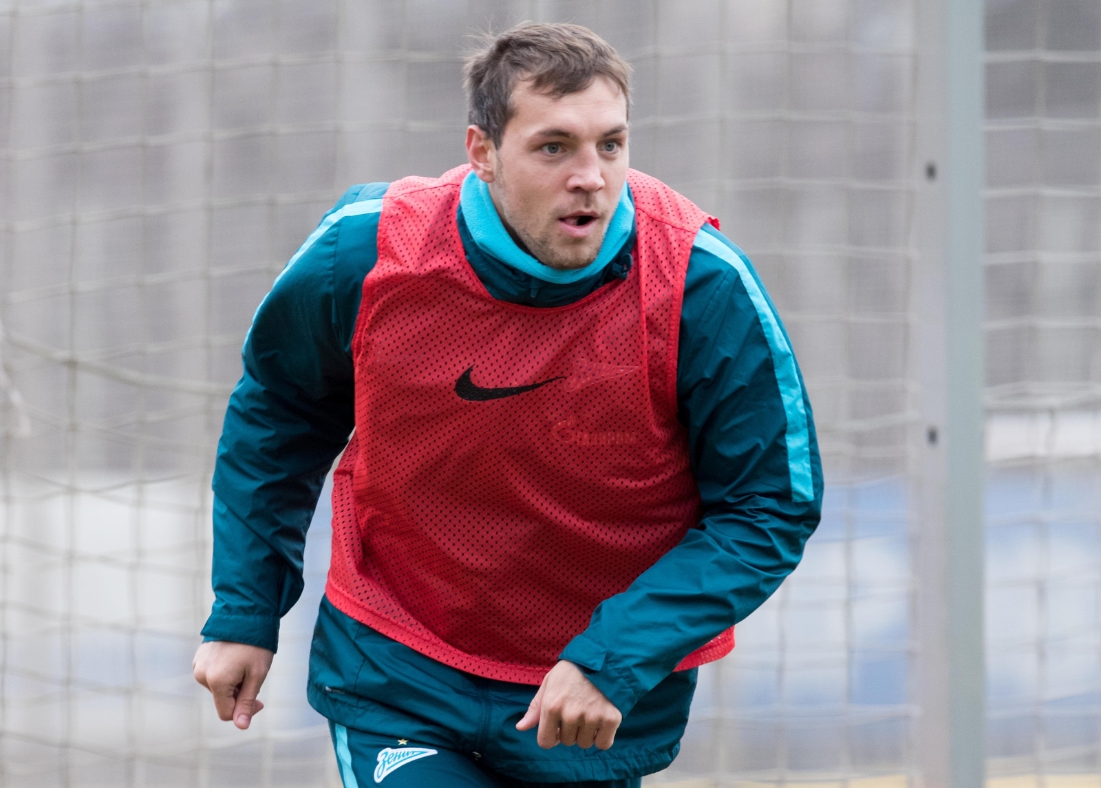 Тренировка «Зенита» перед матчем с «Арсеналом»