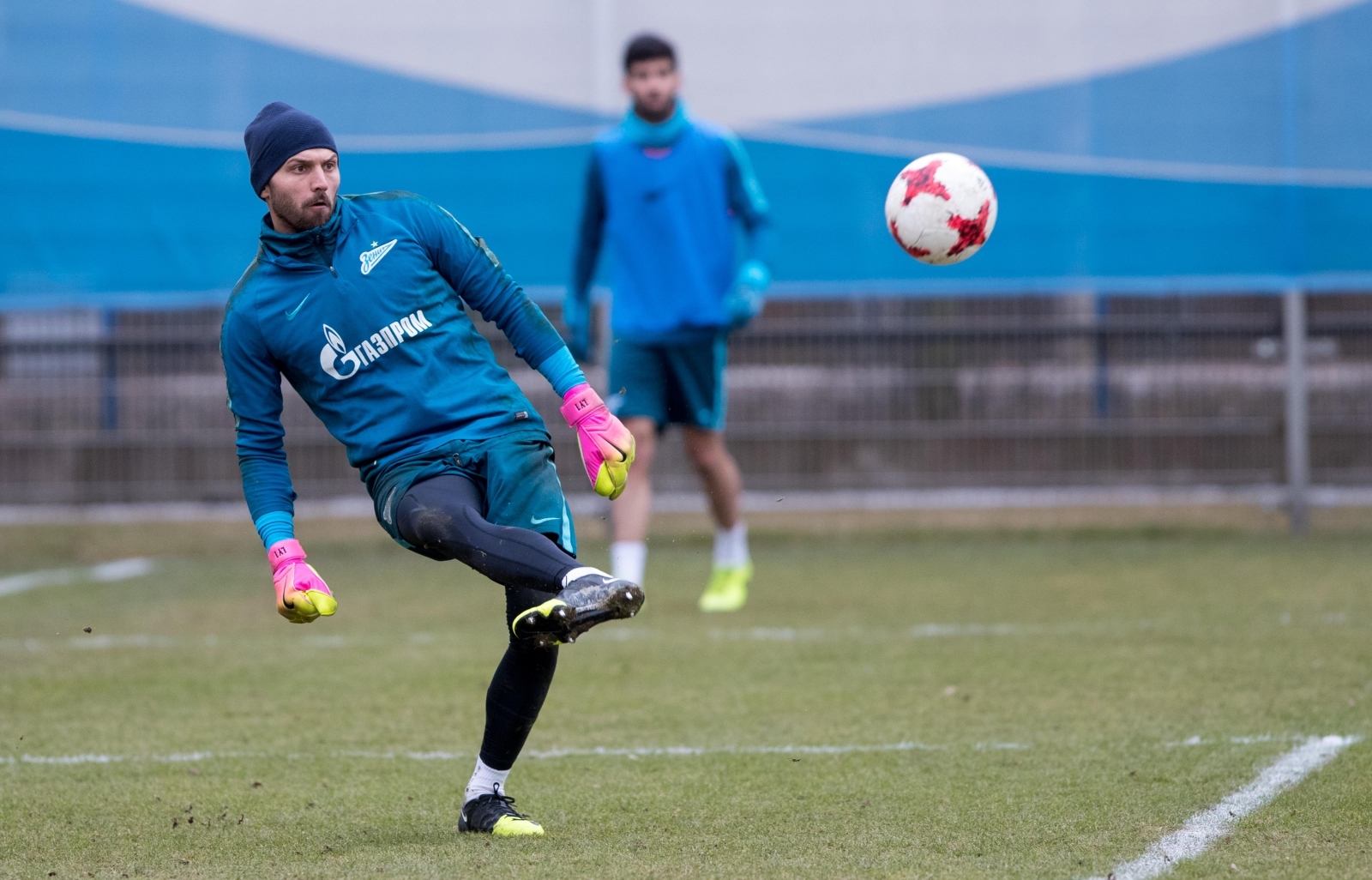 Тренировка «Зенита» перед матчем с «Арсеналом»