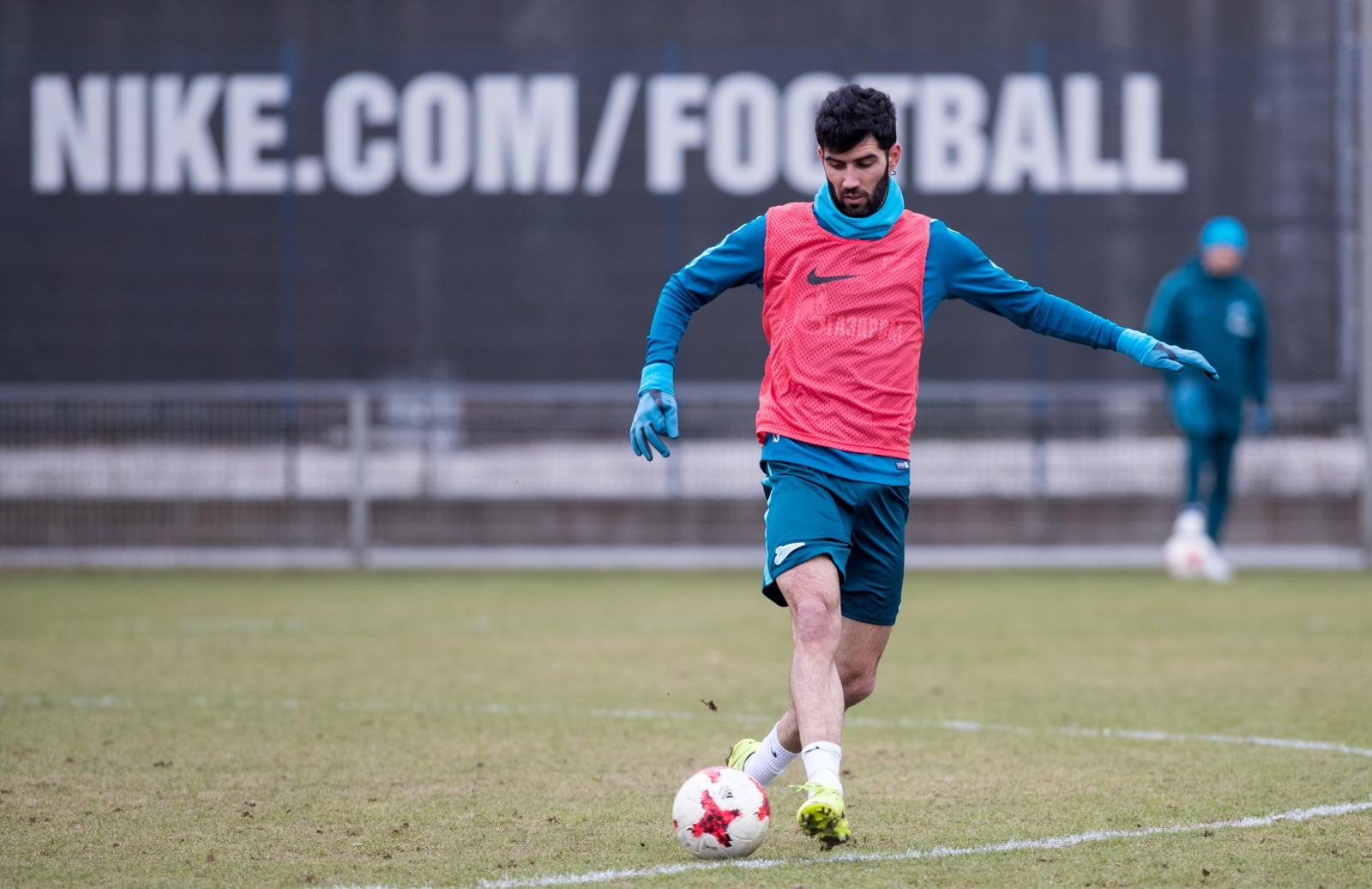 Тренировка «Зенита» перед матчем с «Арсеналом»