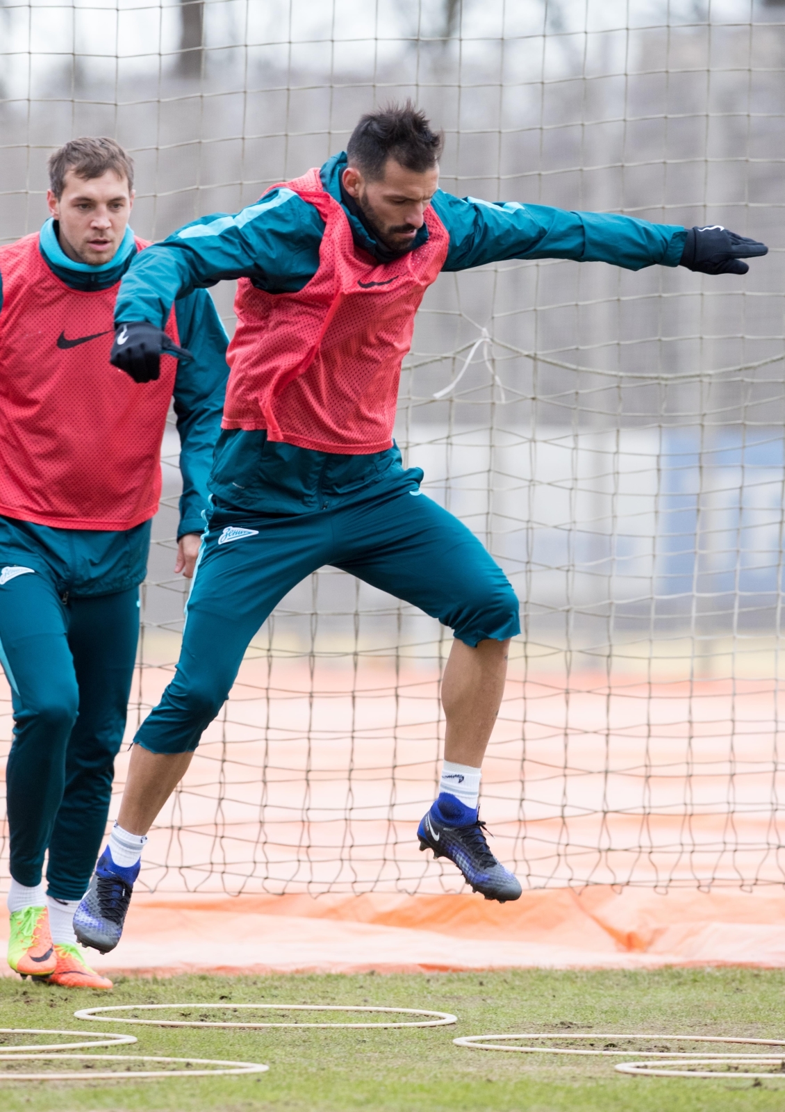 Тренировка «Зенита» перед матчем с «Арсеналом»