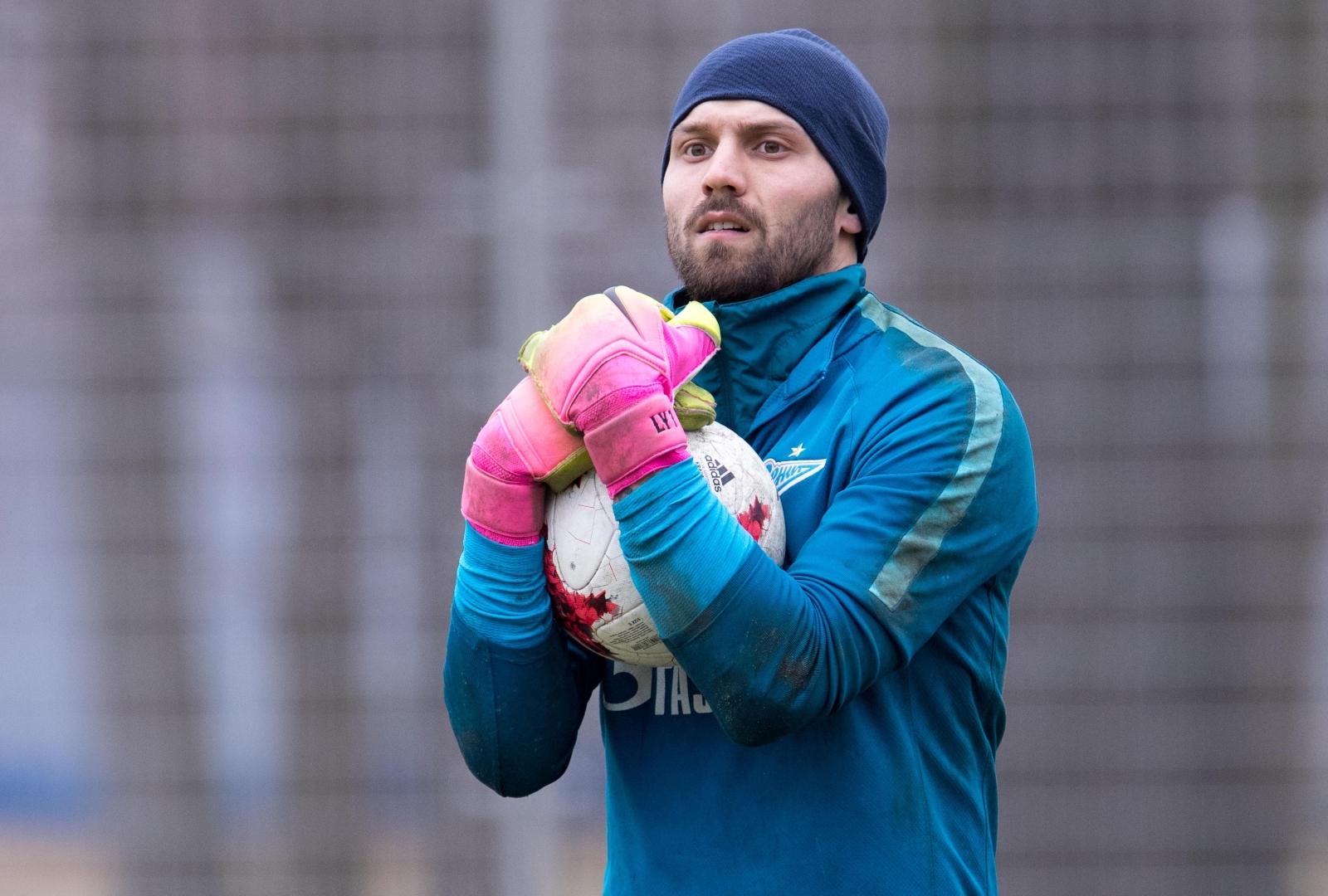 Тренировка «Зенита» перед матчем с «Арсеналом»