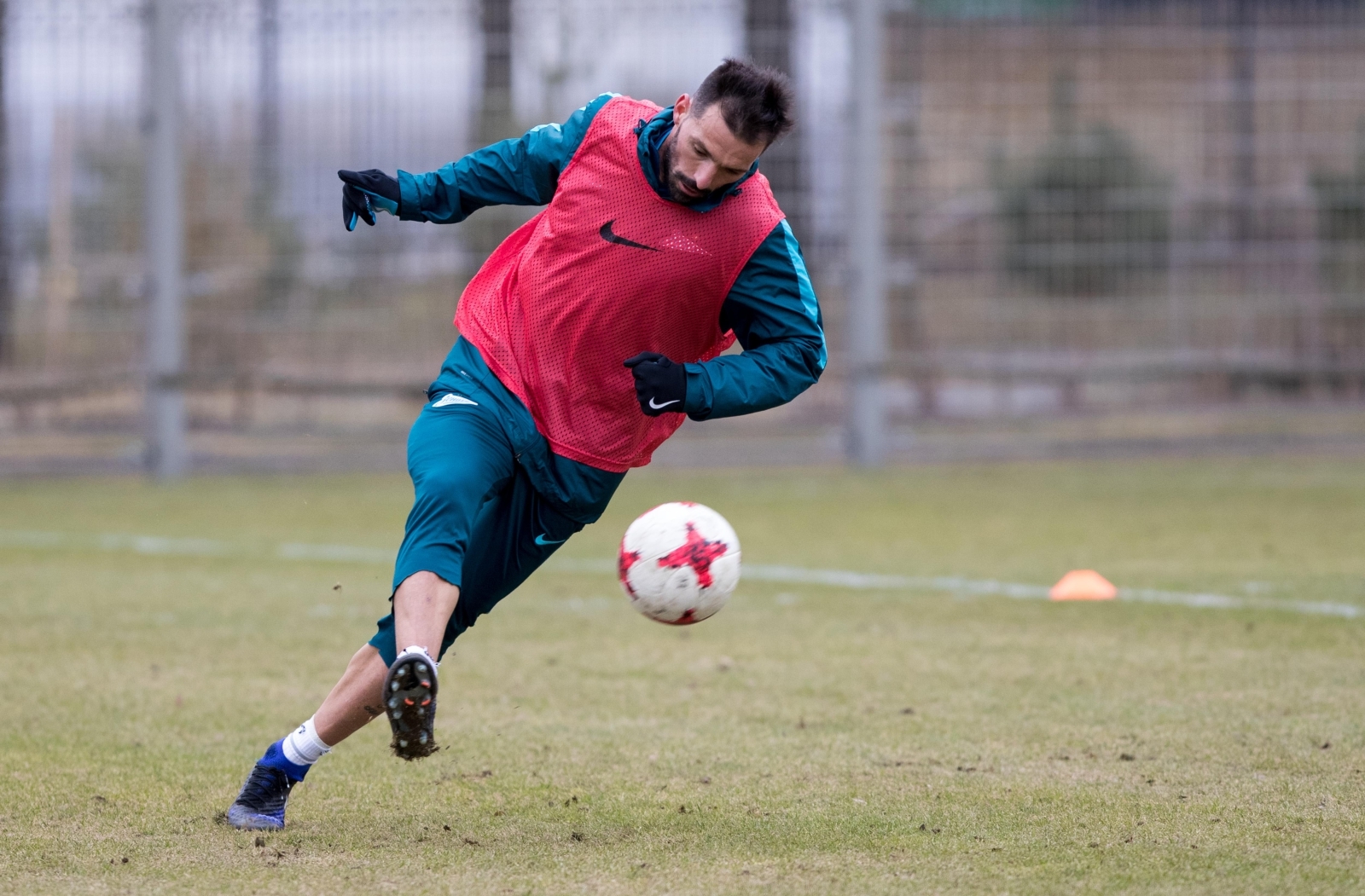 Тренировка «Зенита» перед матчем с «Арсеналом»