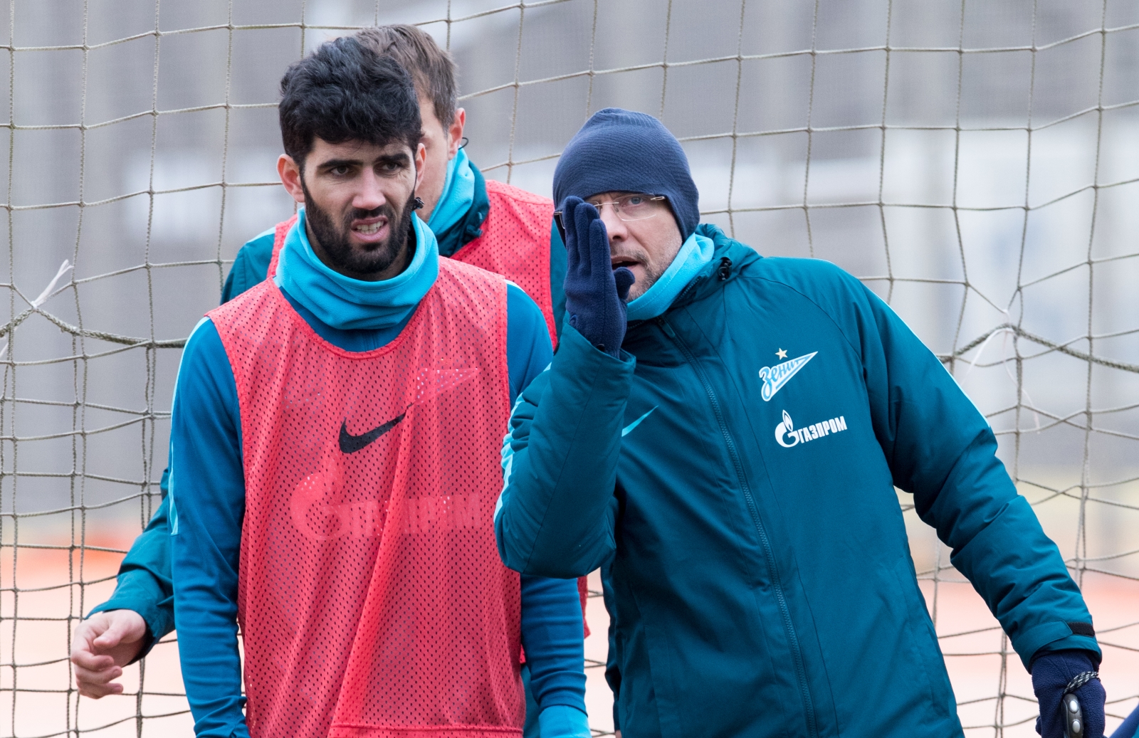 Тренировка «Зенита» перед матчем с «Арсеналом»