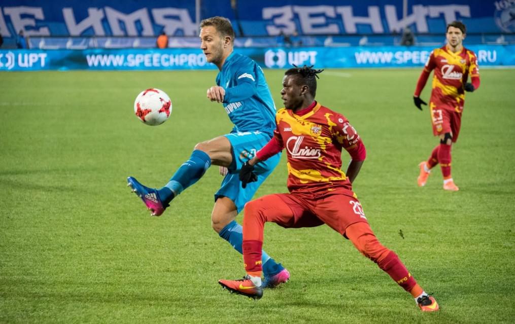 РОСГОССТРАХ-Чемпионат России 2016/17, 20-й тур, «Зенит» — «Арсенал»