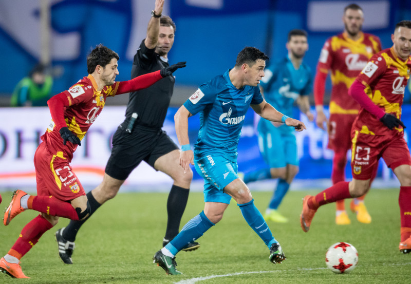 РОСГОССТРАХ-Чемпионат России 2016/17, 20-й тур, «Зенит» — «Арсенал»